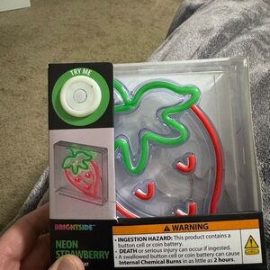 Neon Strawberry LED Light
